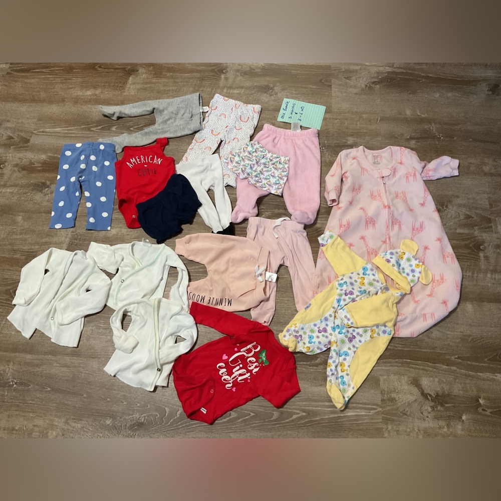 💕 Baby Girl Bundle- Mixed size - Picture 2 of 6